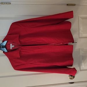 Red Jacket Kim Rogers  size 12